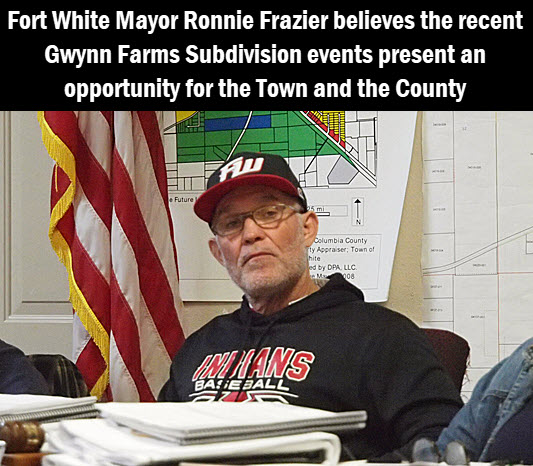 Fort White Mayor Ronnie Frazier