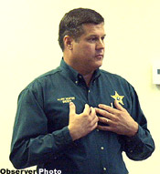 Columbia County Sheriff Mark Hunter