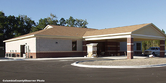 The library from outside