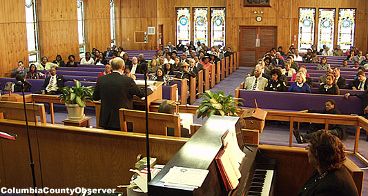 Judge Collins gives the key note address