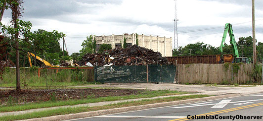 Downtown scrap/junk yard, Lake City