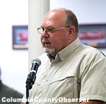 Columbia County Commissioner Rocky Ford
