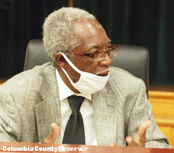 Lake City Councilman Eugene Jefferson had is own thoughts.