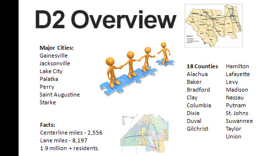 Over view of FDOT District 2