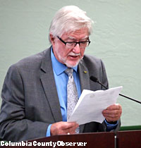 Jim Tatum, Our Santa Fe River Historian.