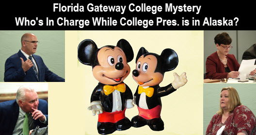 Florida Gateway College Mystery. Who is in charge