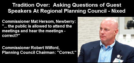 Lead Graphic: Photo of Matt Hersom, Newberry City Commissioner.