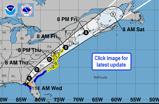 National Hurricane Center graphic