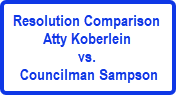 Koberlein vs. Sampson comparison