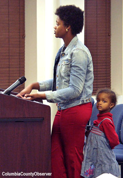 Befaithful Coker and Victoria at the City Council (2010)