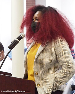 Community activist Vanessa George