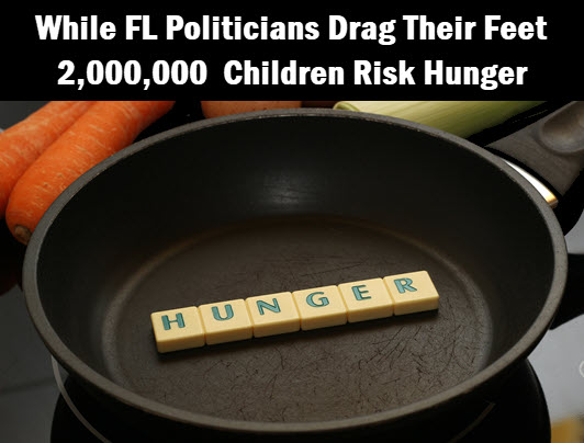 frying pan with scrabble letters inside which spell hunger