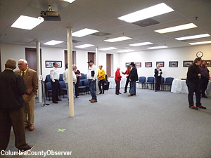 City Hall for the city manager candidate meet & greet