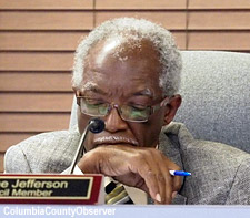 City Councilman Eugene Jefferson last night