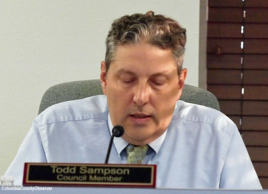 City Councilman Todd Sampson