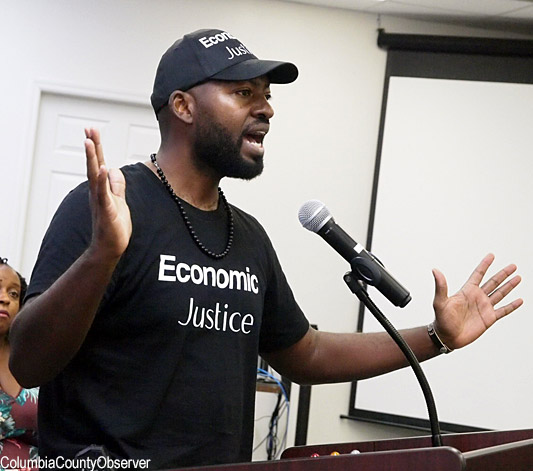 Community activist Sylvester Warren