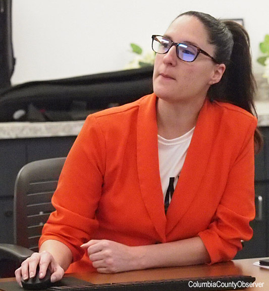 Purchasing Director Erica Jones.