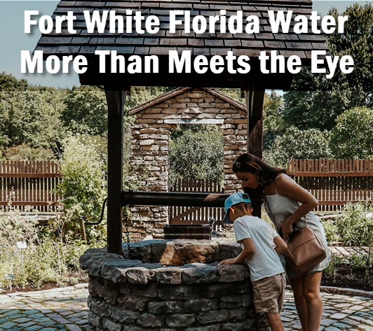 Water Well with headline: Fort White Water. More than meets the eye