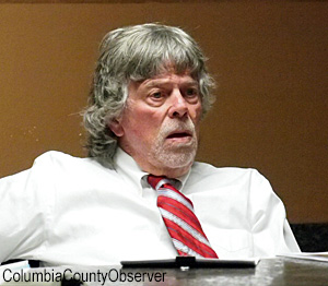 Lake Shore Hospital Authority Board member Don Kennedy