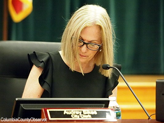 LC City Clerk Audrey Sikes