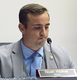 Lake City Mayor Noah Waker