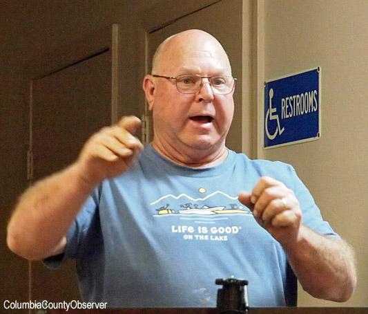 County 5 Commissioner Rocky Ford, a Fort White resident, challenged the appointment process.