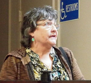 Shelly Brown reflected the sentiment of many who reside outside of the Town limits.