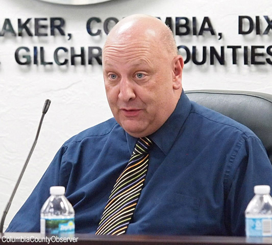 Florida Gateway College President Larry Barrett