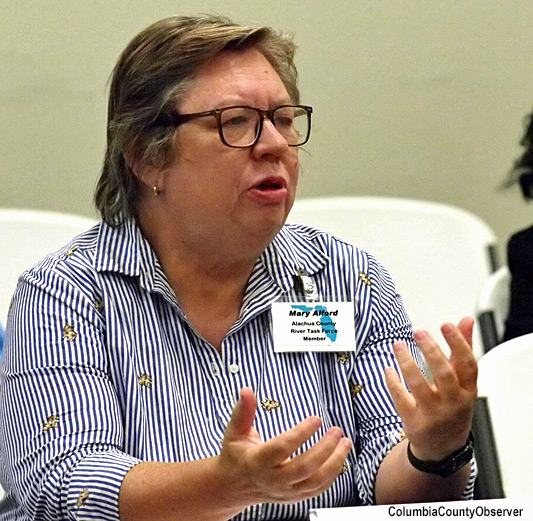 Alachua's Mary Alford, Chair of the NCFRPC, is an environmental engineer.