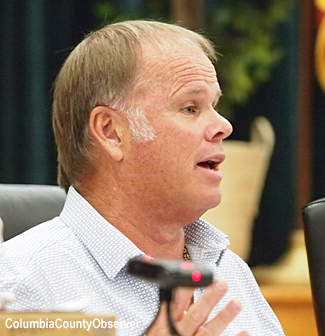 County Commissioner Robby Hollingsworth