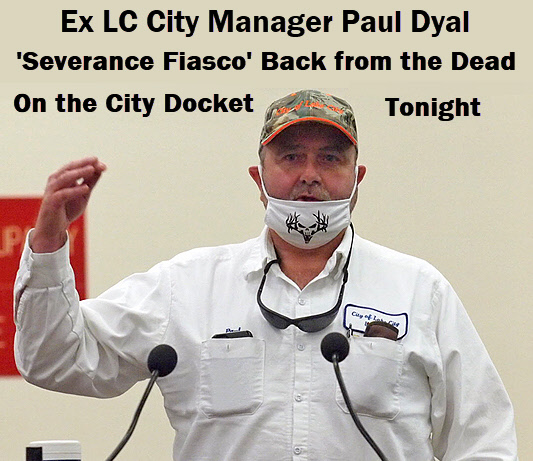 Paul Dyal appearing at a joint City-County meeting. (Columbia County Observer photo)